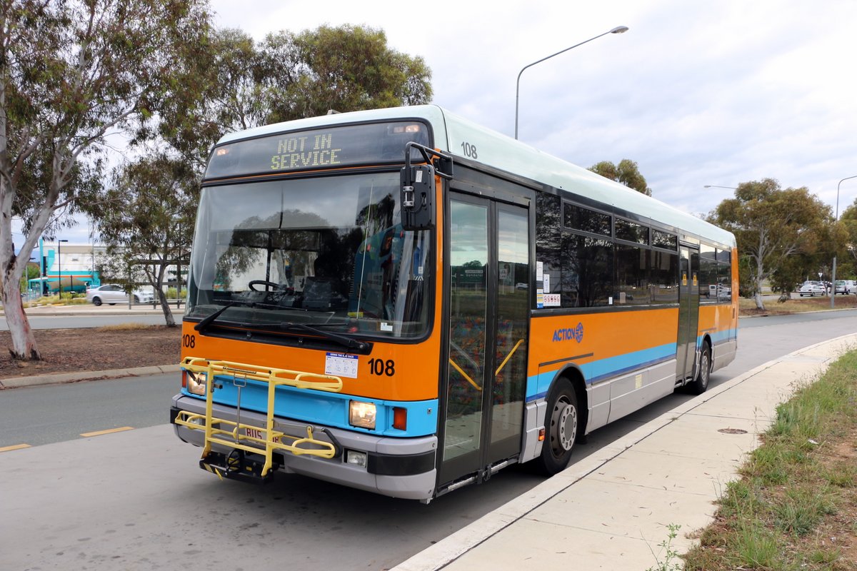 Canberra’s bus liveries – ACT Bus